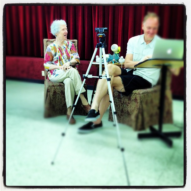 Phyllis Tickle and Doug Padgitt discussing her new book.