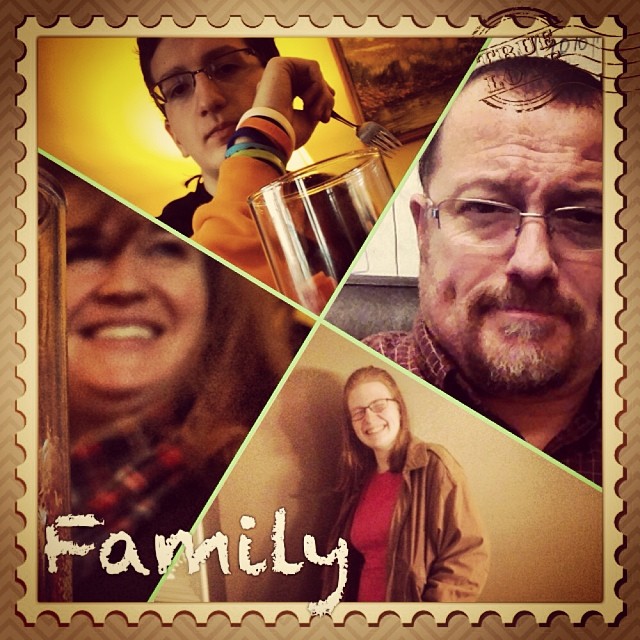 Family collage 2013